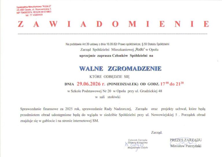 Walne zgromadzenie